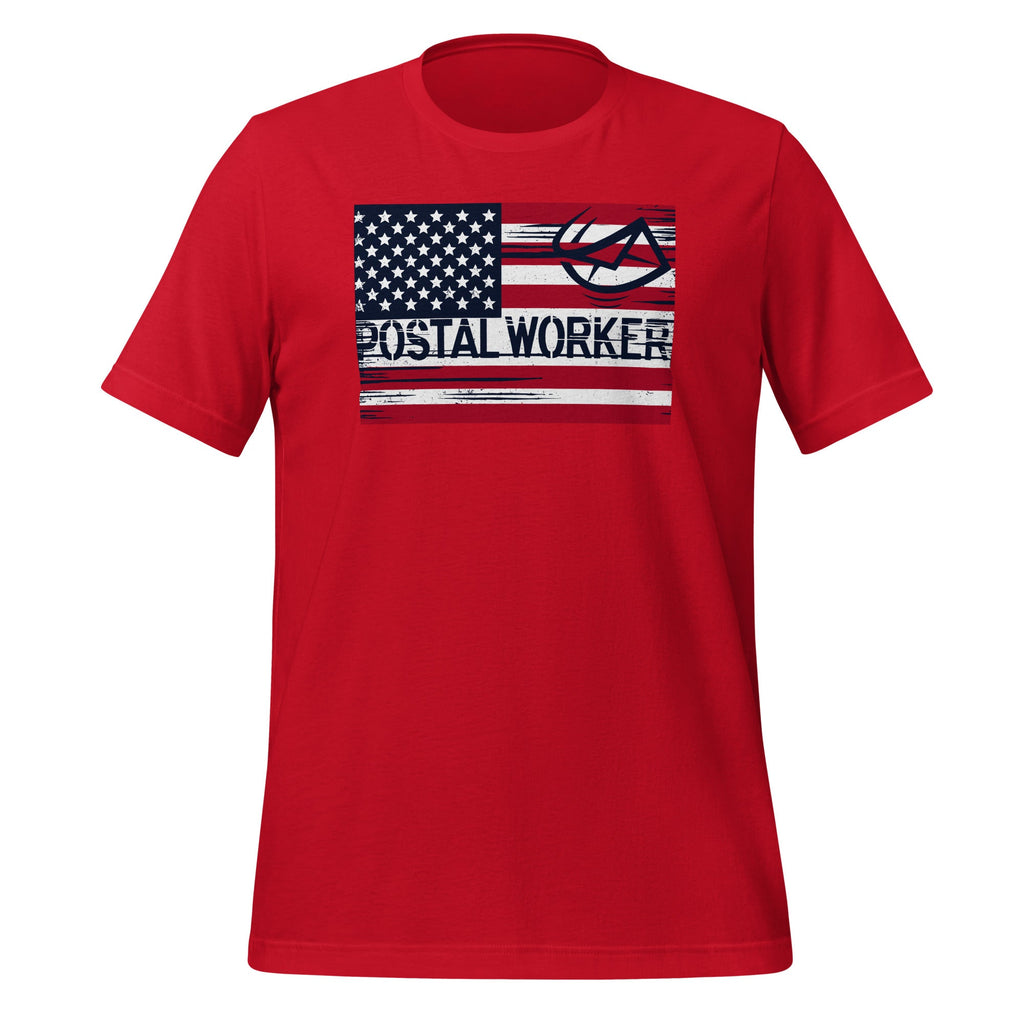 Postal Worker Day USA American Flag US Mail Carrier Unisex product image 4