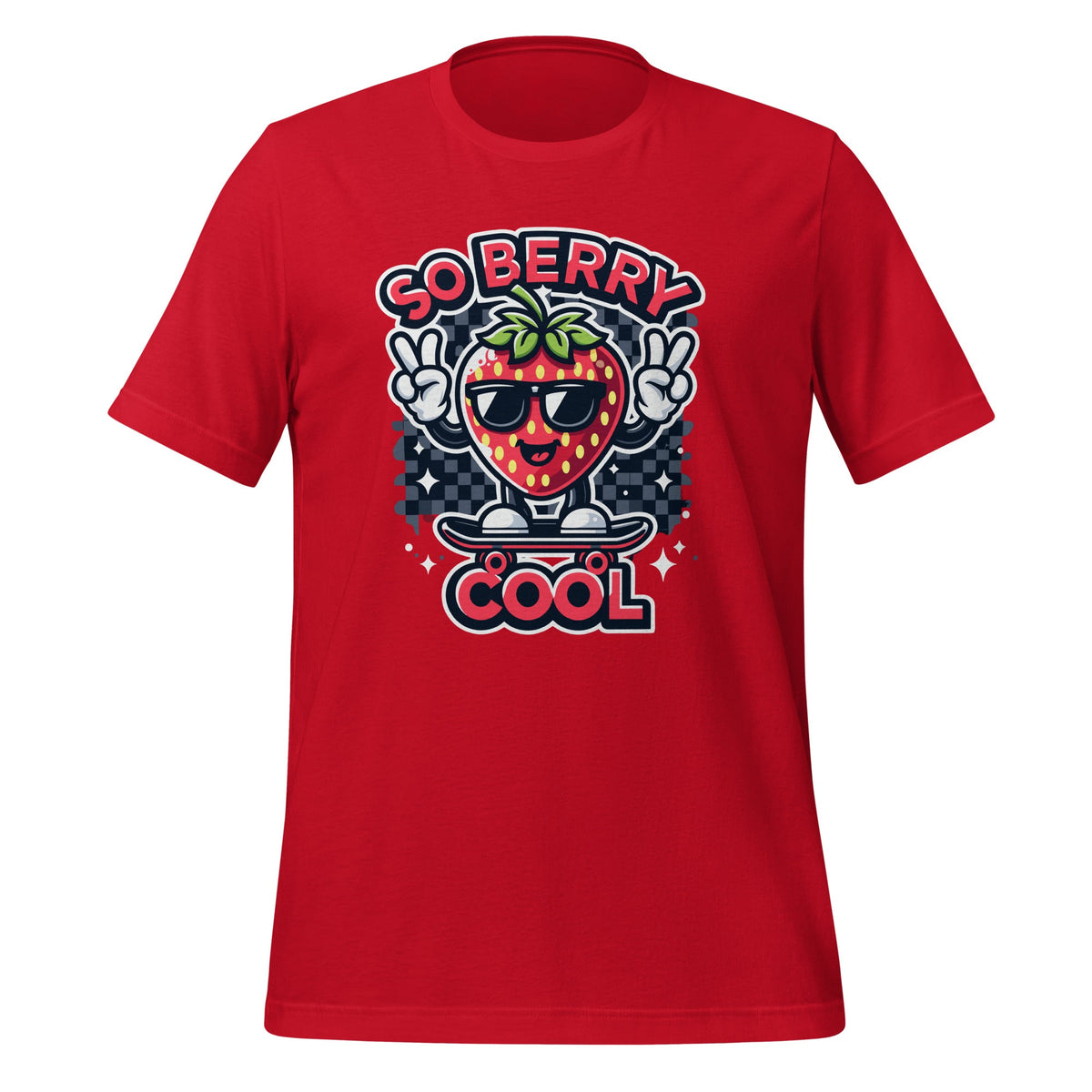 Groovy So Berry Strawberry Fruit Cool Skateboard Lover product image 4