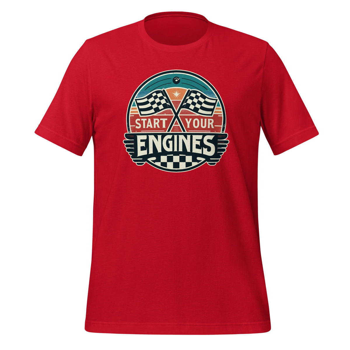 Start Your Engines Funny Saying Raceday Race Car Unisex product image 4