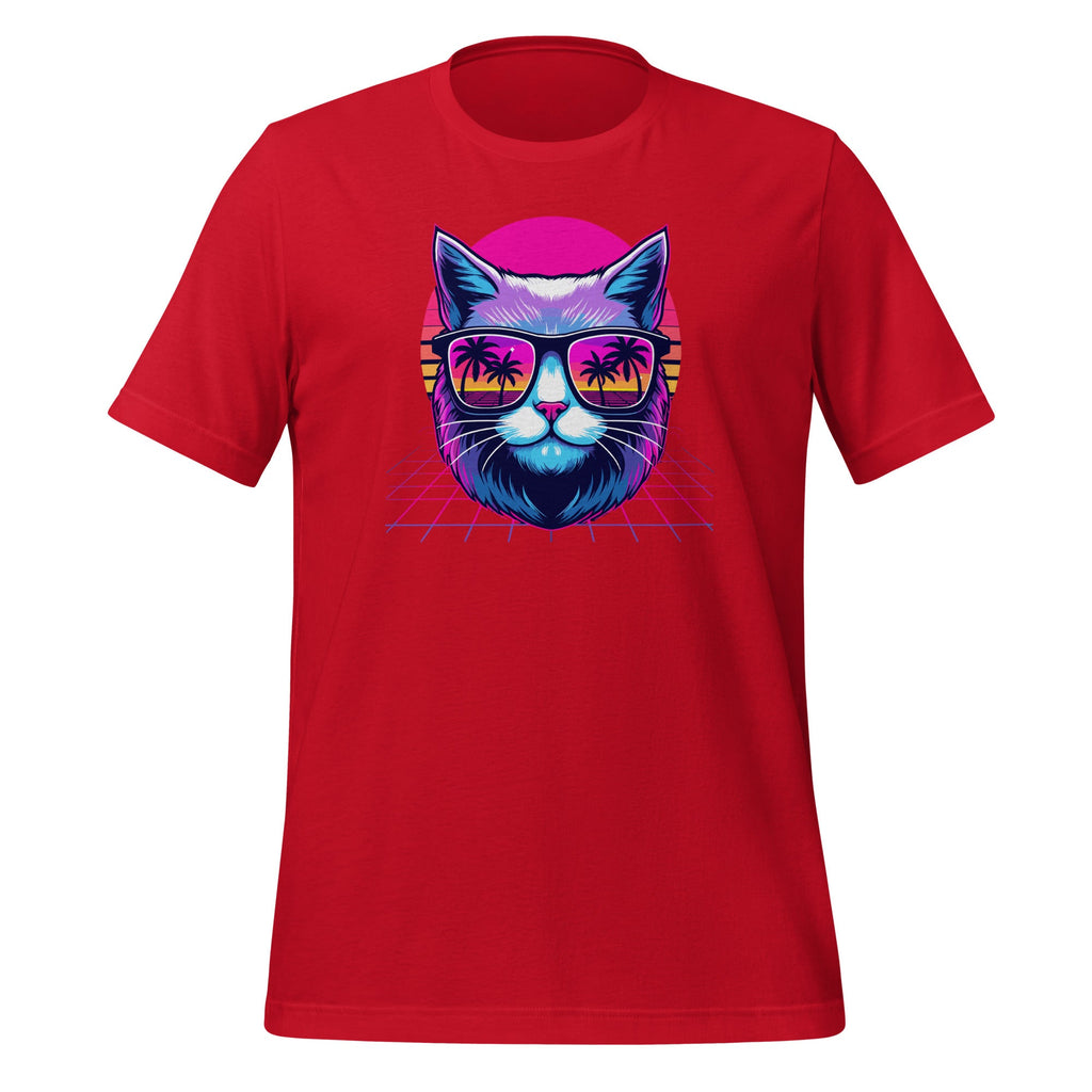 Vaporwave Cat Wearing Sunglasses Day Aesthetic Animal Pet product image 4