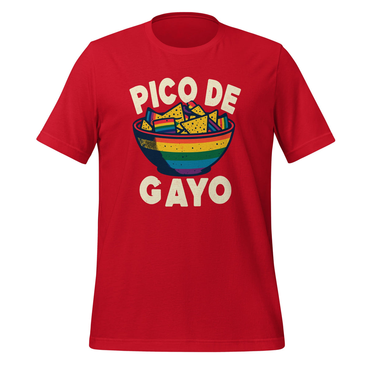 LGBT Pico De Gayo Funny Gay Pride Month Rainbow Unisex product image 4
