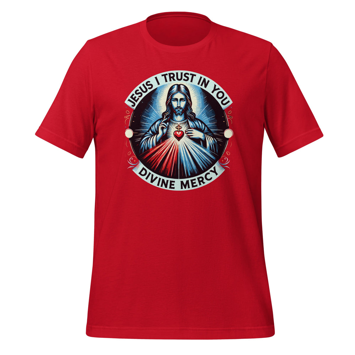 Jesus I Trust In You Divine Mercy Catholic Graphic product image 4