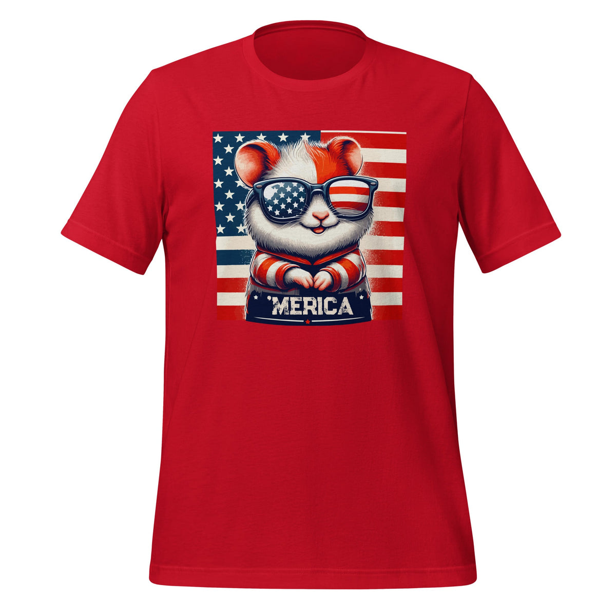 4th of July Patriotic Sunglasses Day Hamster Independence product image 4