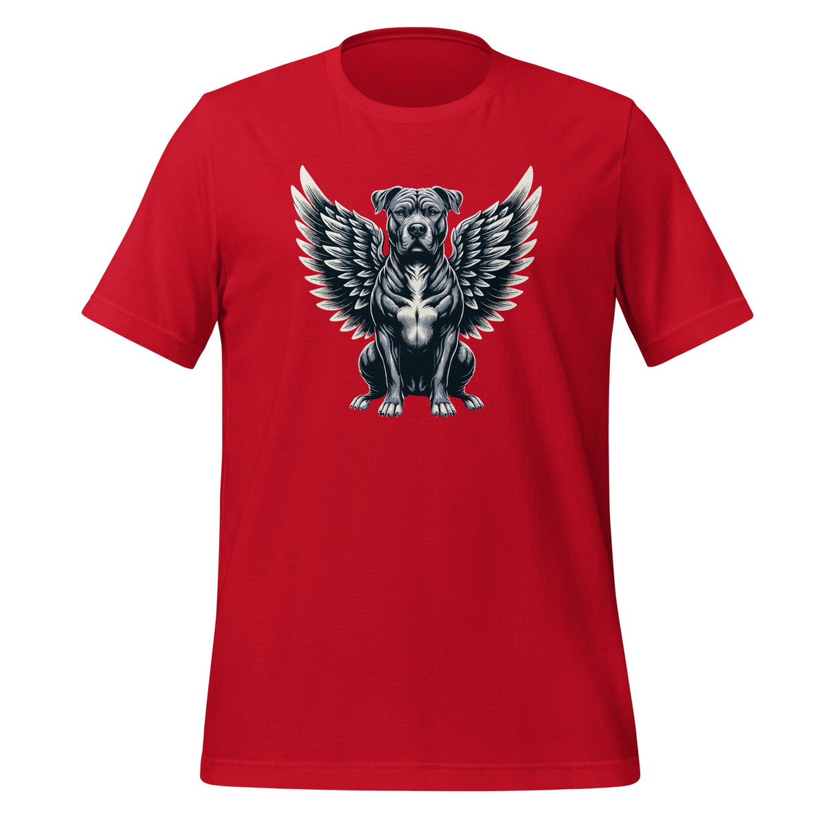 Pitbull Angel Dog With Wings Animal Pet Memorial Unisex product image 4