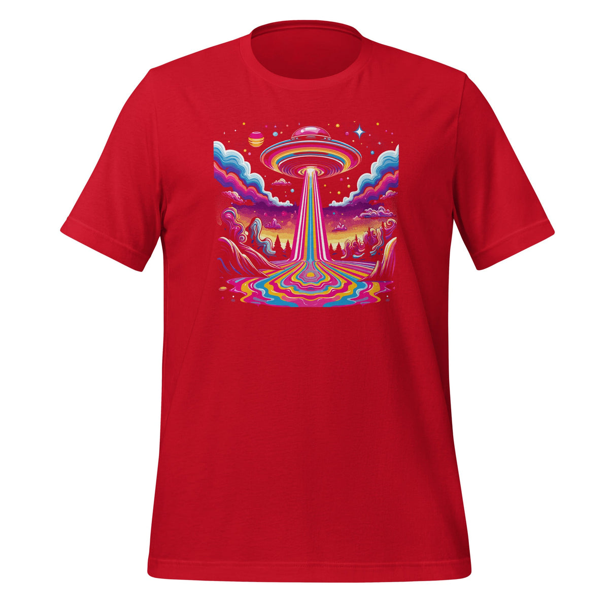 Trippy UFO Vaporwave Psychedelic Art Lovers Cosmic Melting product image 4