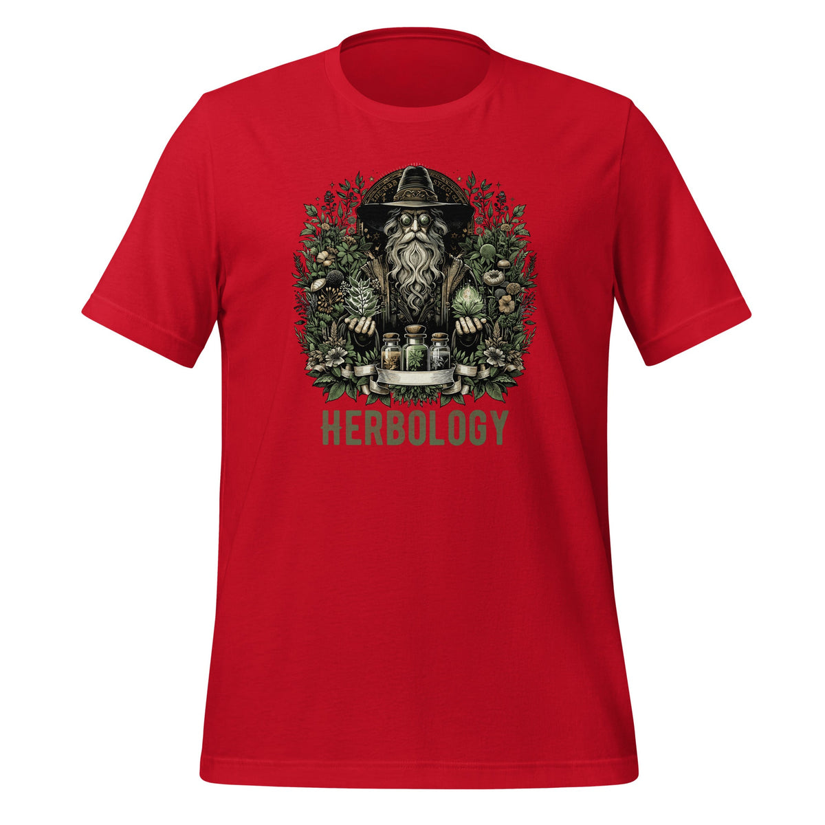Herbology Magical Herbs Vintage Mystic Plants Unisex T-Shirt product image 4