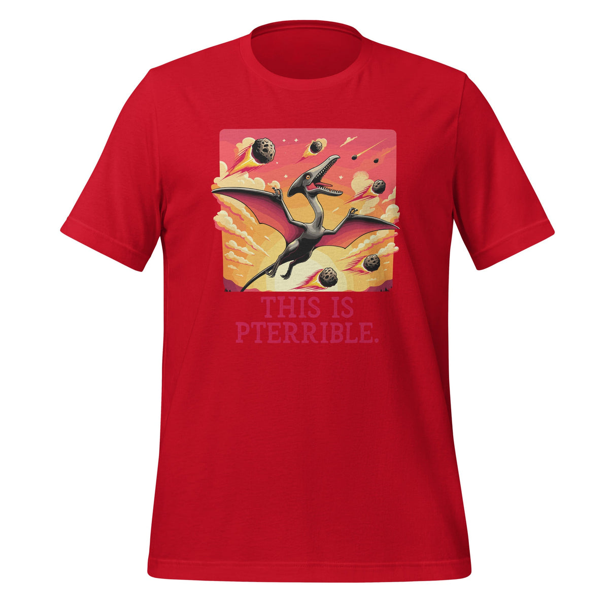 This Is Pterodactyl Pterrible Funny Flying Dino Dinosaur product image 4