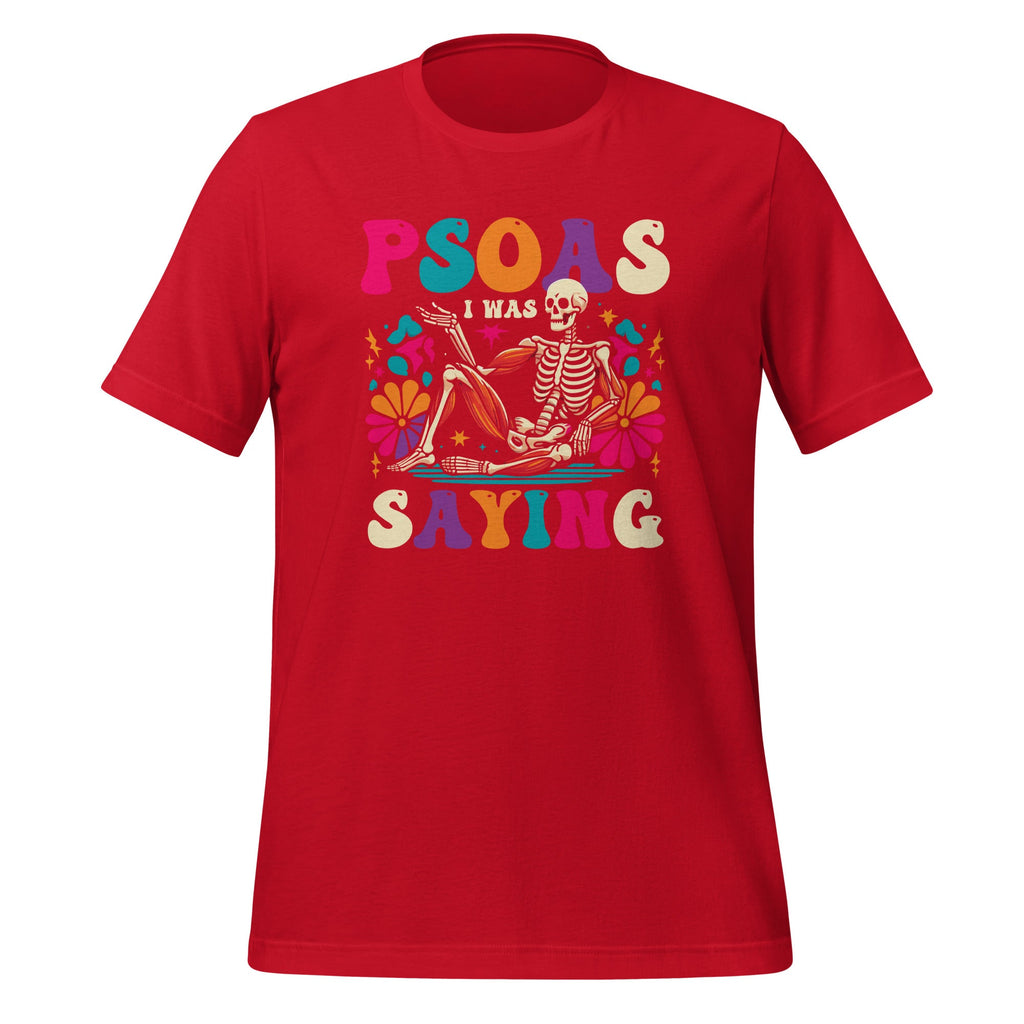 Psoas I Was Saying Funny Skeleton Massage Therapist Groovy product image 4