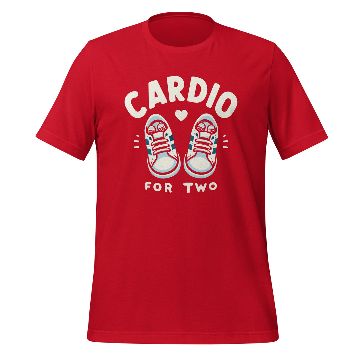 Cardio For Two Funny Pregnancy Workout Unisex T-Shirt product image 4