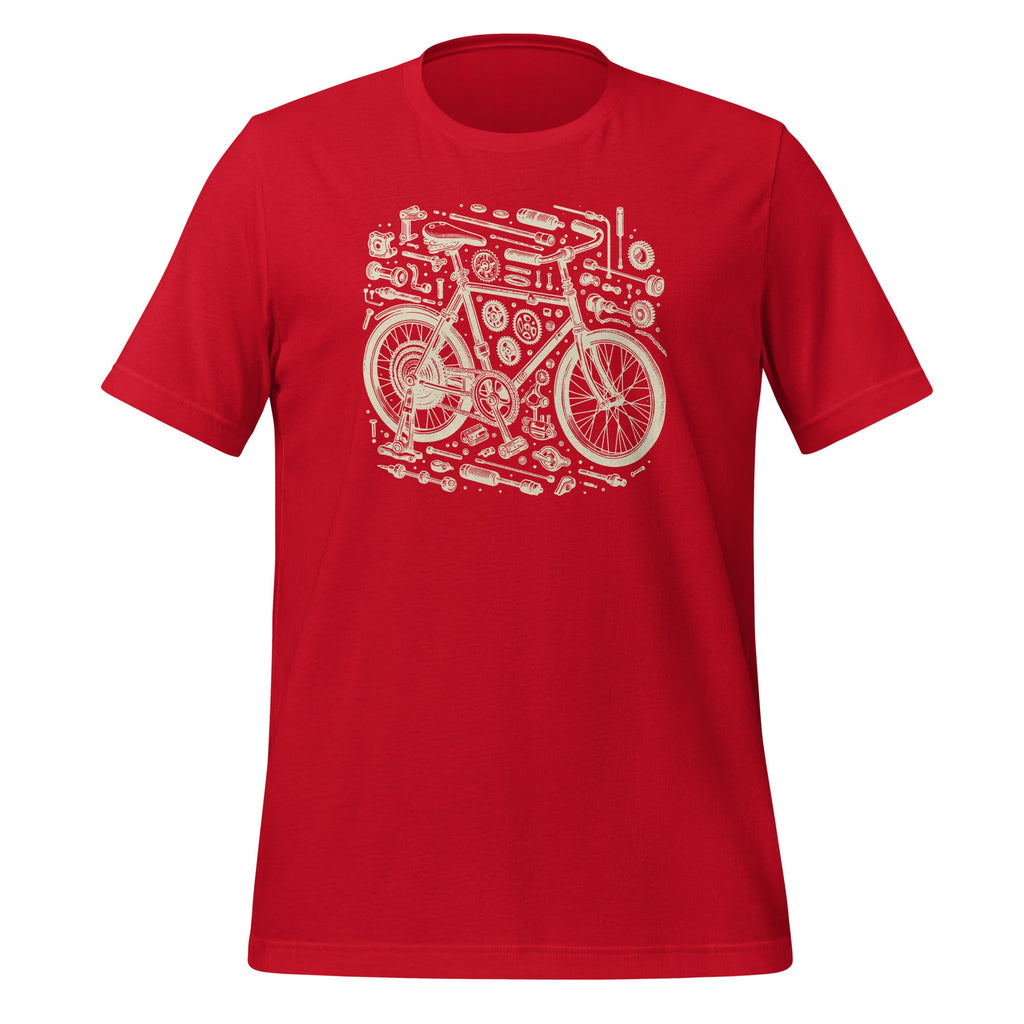 Bicycle Anatomy Cycling Cyclist Biker Funny Biking Unisex product image 4