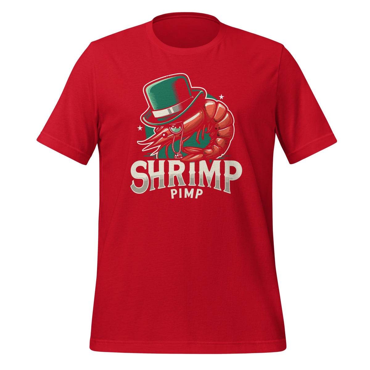 Shrimp Seafood Pimp Funny Shrimps Lover Unisex T-Shirt product image 4