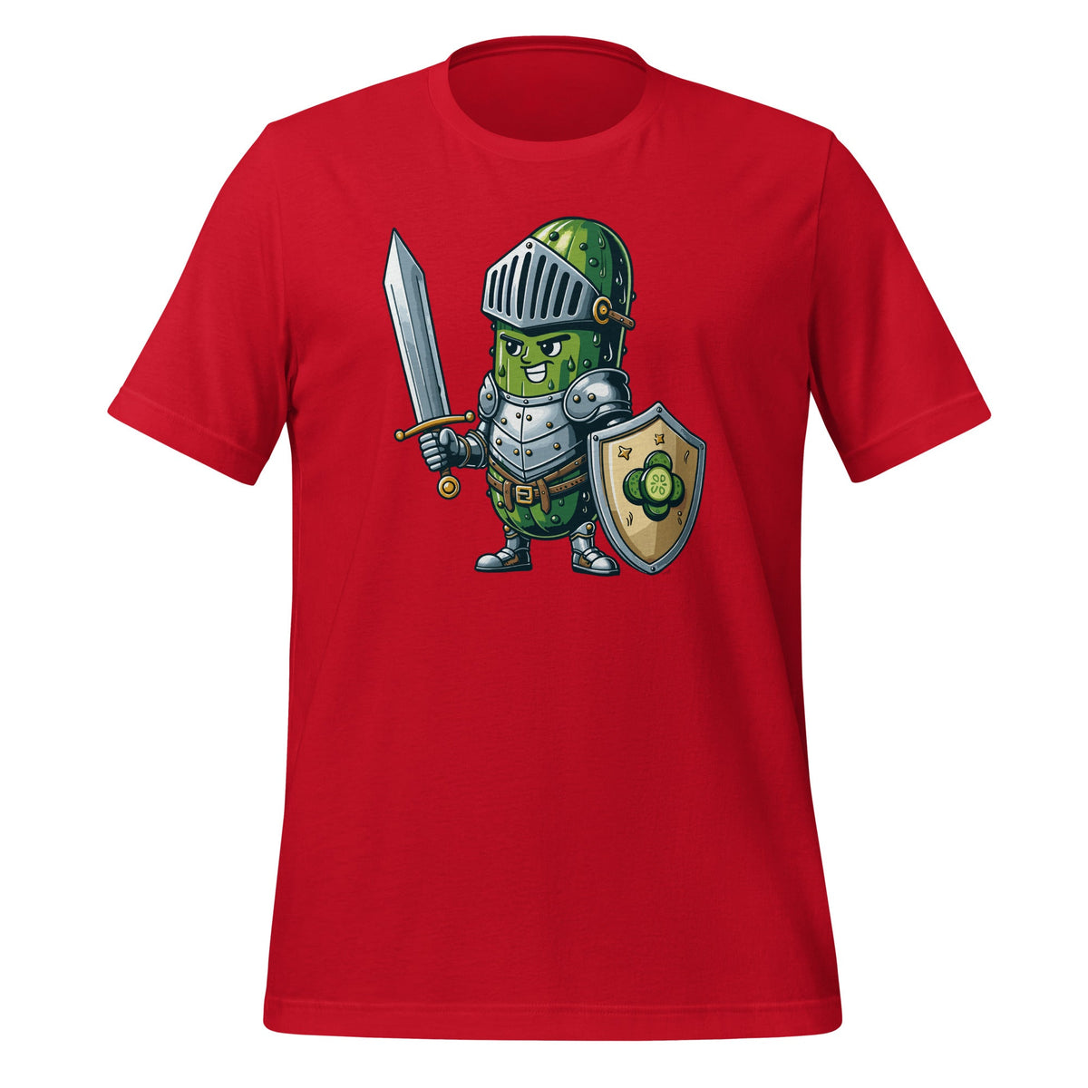 Cool Pickle In Knight Style Medieval Warrior Lovers Unisex product image 4