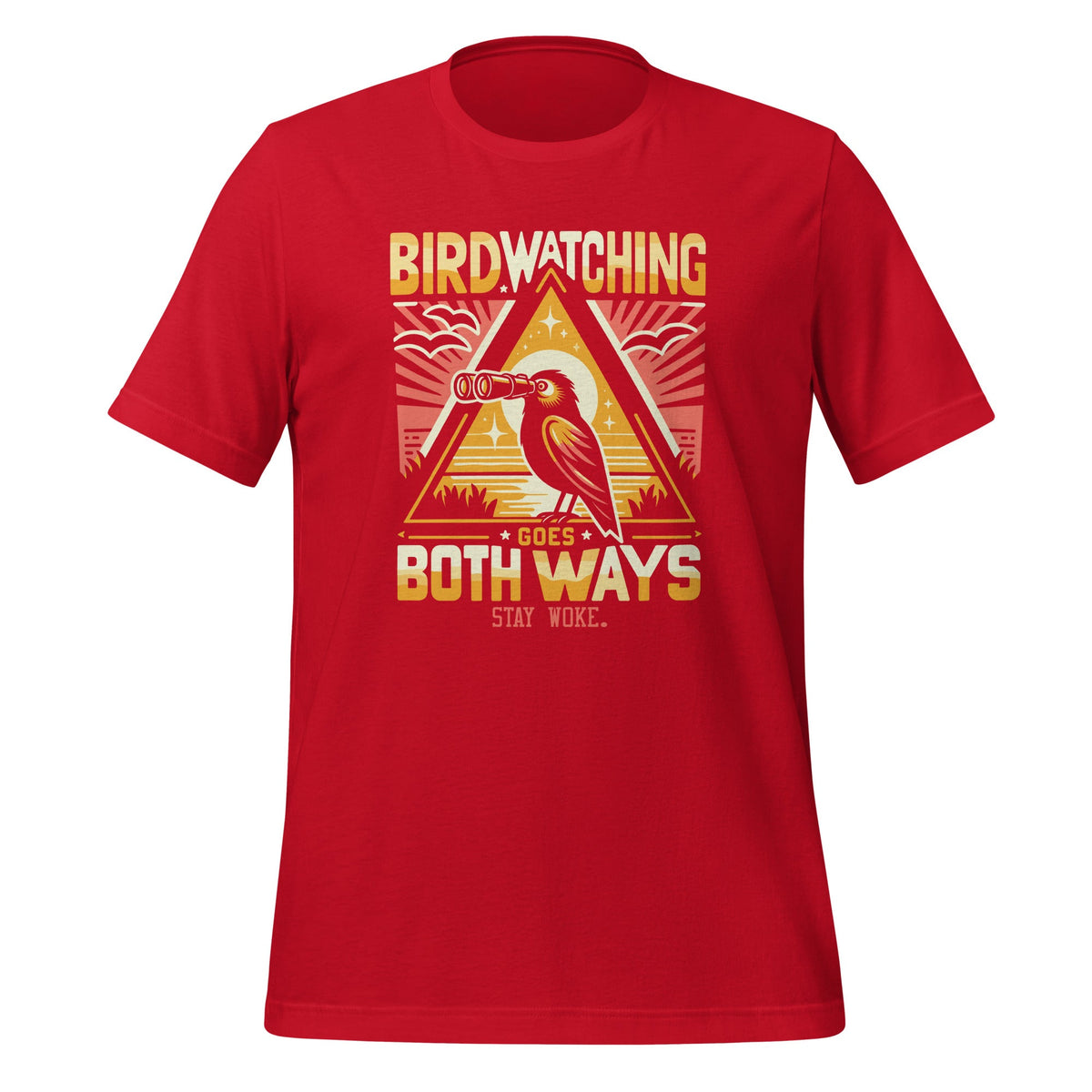 Birdwatching Goes Both Ways Funny Bird Watcher Day Unisex product image 4