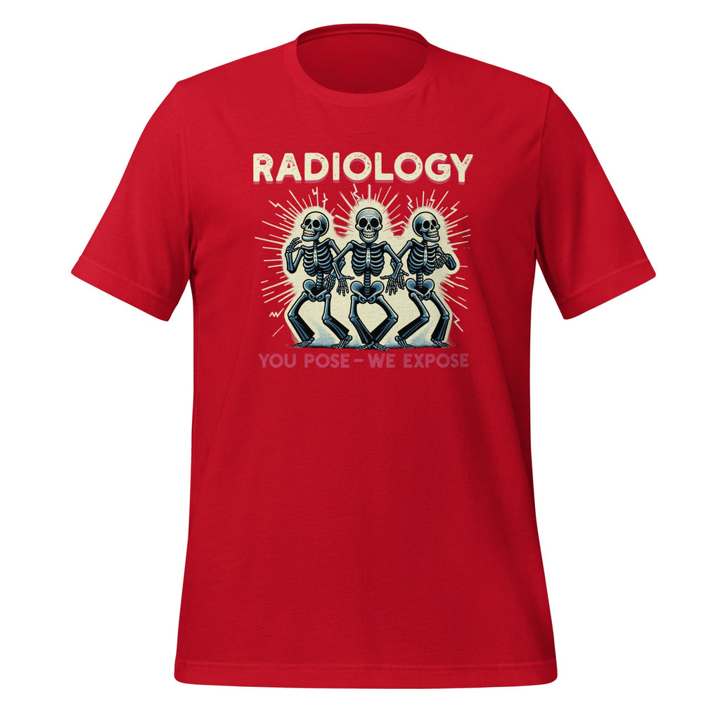 Radiology You Pose We Expose Dancing Skeleton X-Ray Rad product image 4