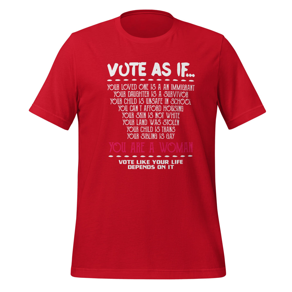 Vote As If Your Life Depends On It Human Rights Election product image 4