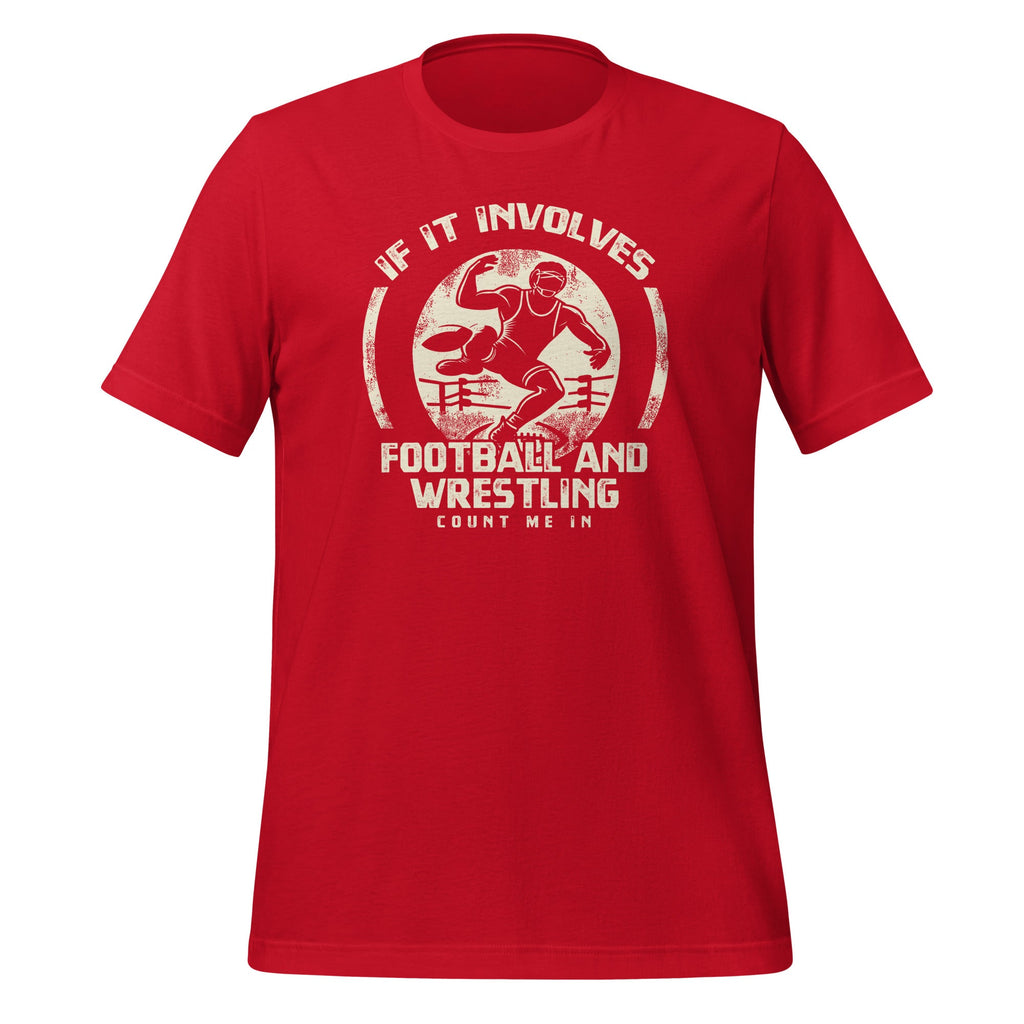 Wrestler If It Involves Football And Wrestling Count Me In product image 4