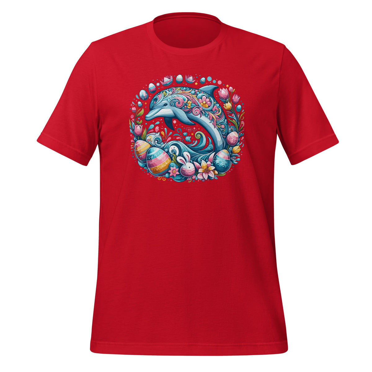 Easter Festive Illustration With Charming Dolphin Artwork product image 4