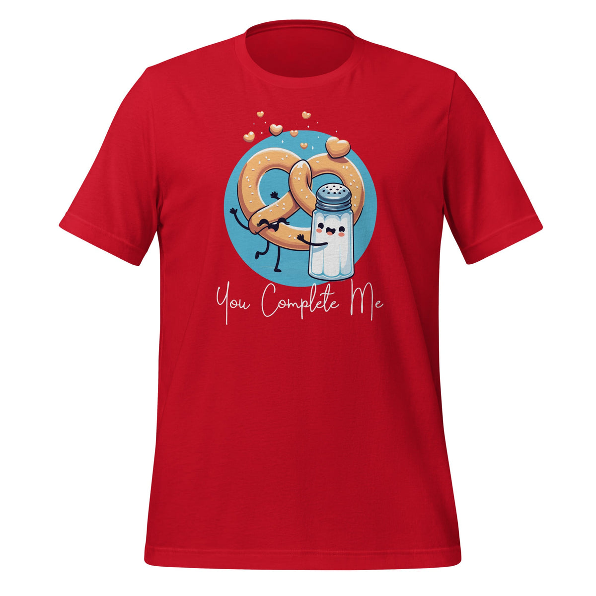 You Complete Me Salt and Soft Pretzel Funny Love Foodie product image 4