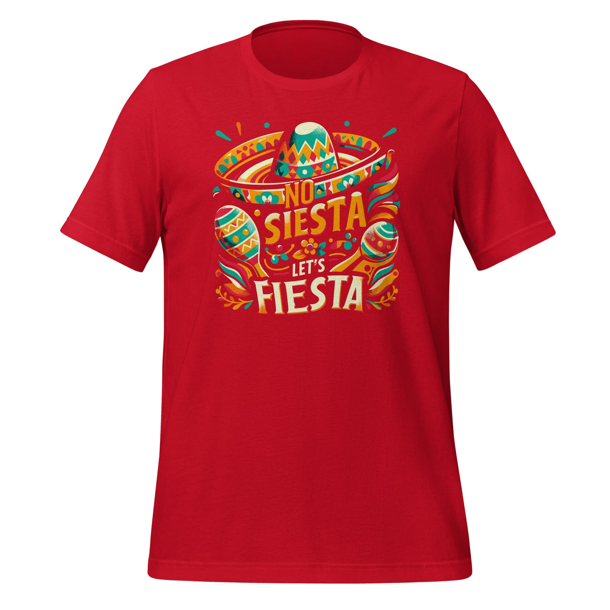 No Siesta Let's Fiesta Funny Cinco De Mayo Mexican Maracas product image 4