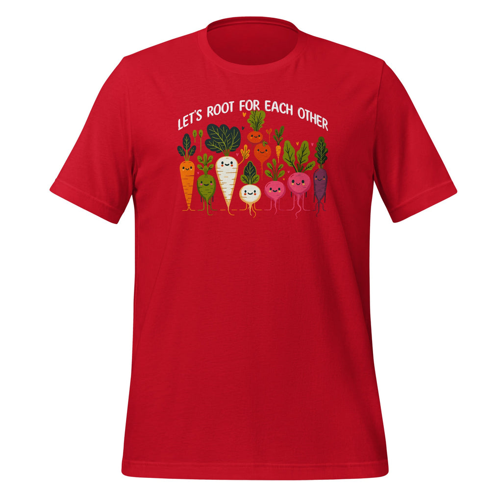 Let's Roots For Each Other Funny Vegetable Vegan Veggie product image 4