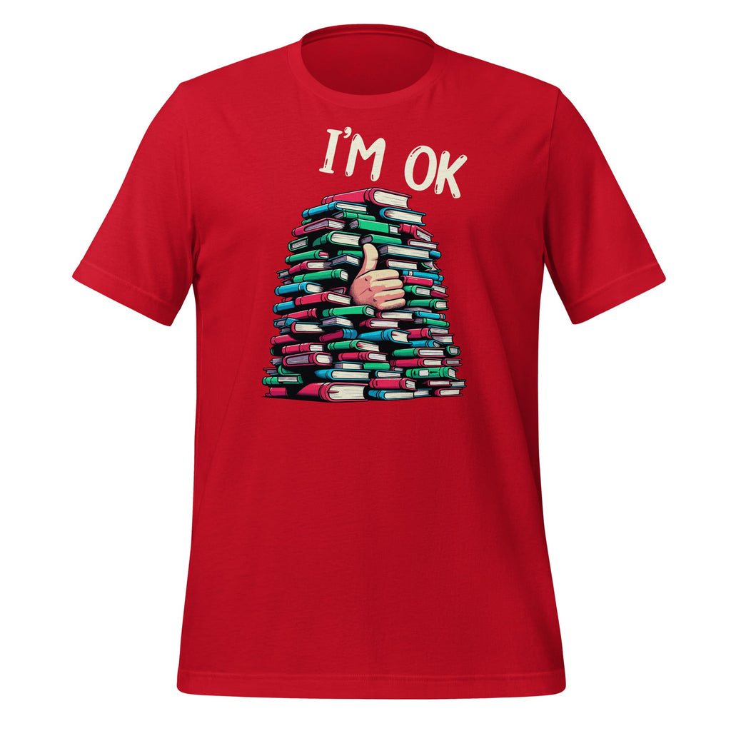 Reading Books Librarian Reader Nerd I'm Ok Teacher School product image 4
