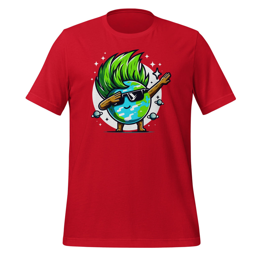 Dabbing Earth Mohawk Trees Day Dance Dancing Planet Unisex product image 4