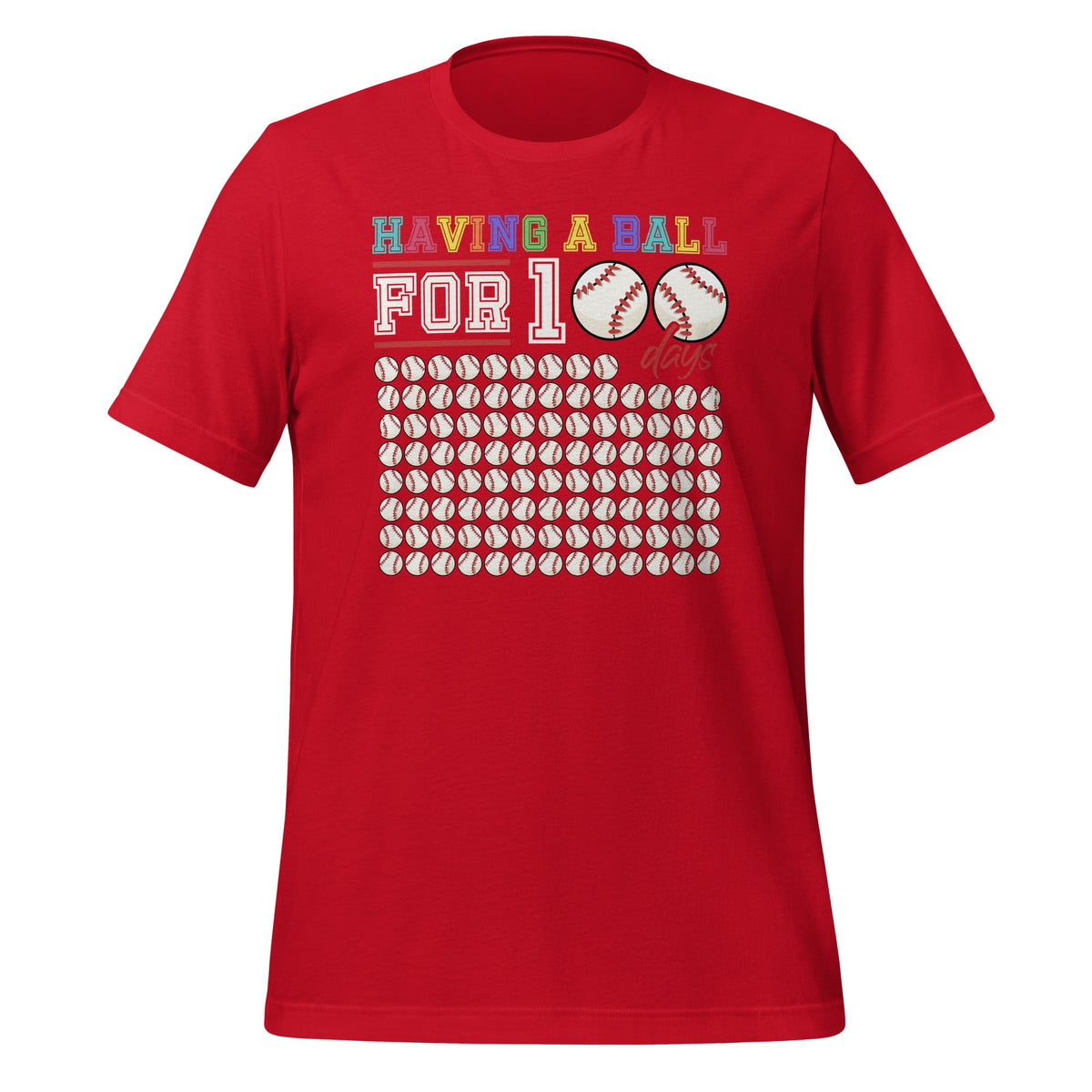 Having A Ball For 100 Days Of School - Baseball Coach Fan product image 4