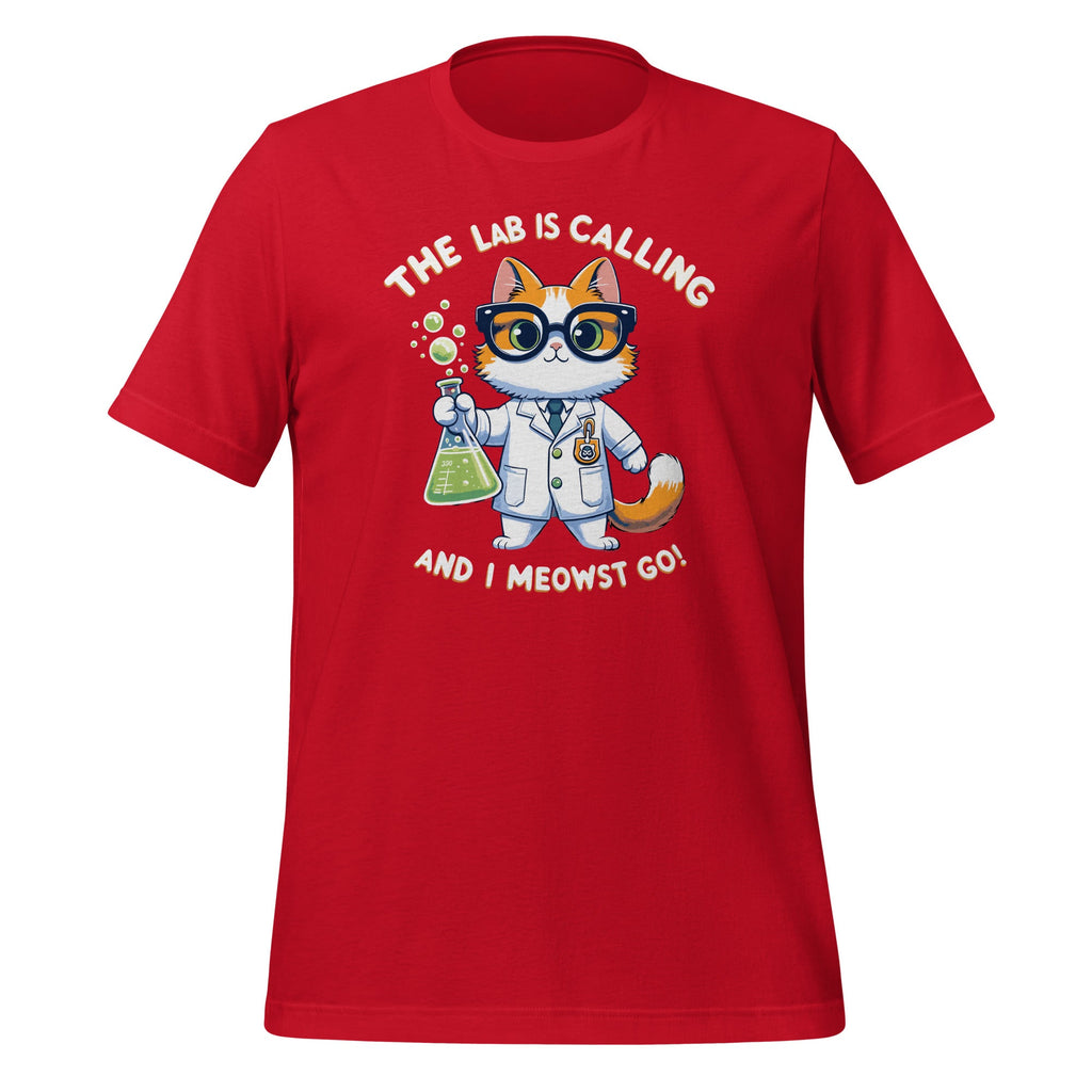 Funny Lab Calling Science Cat Meowst Go Laboratory product image 4