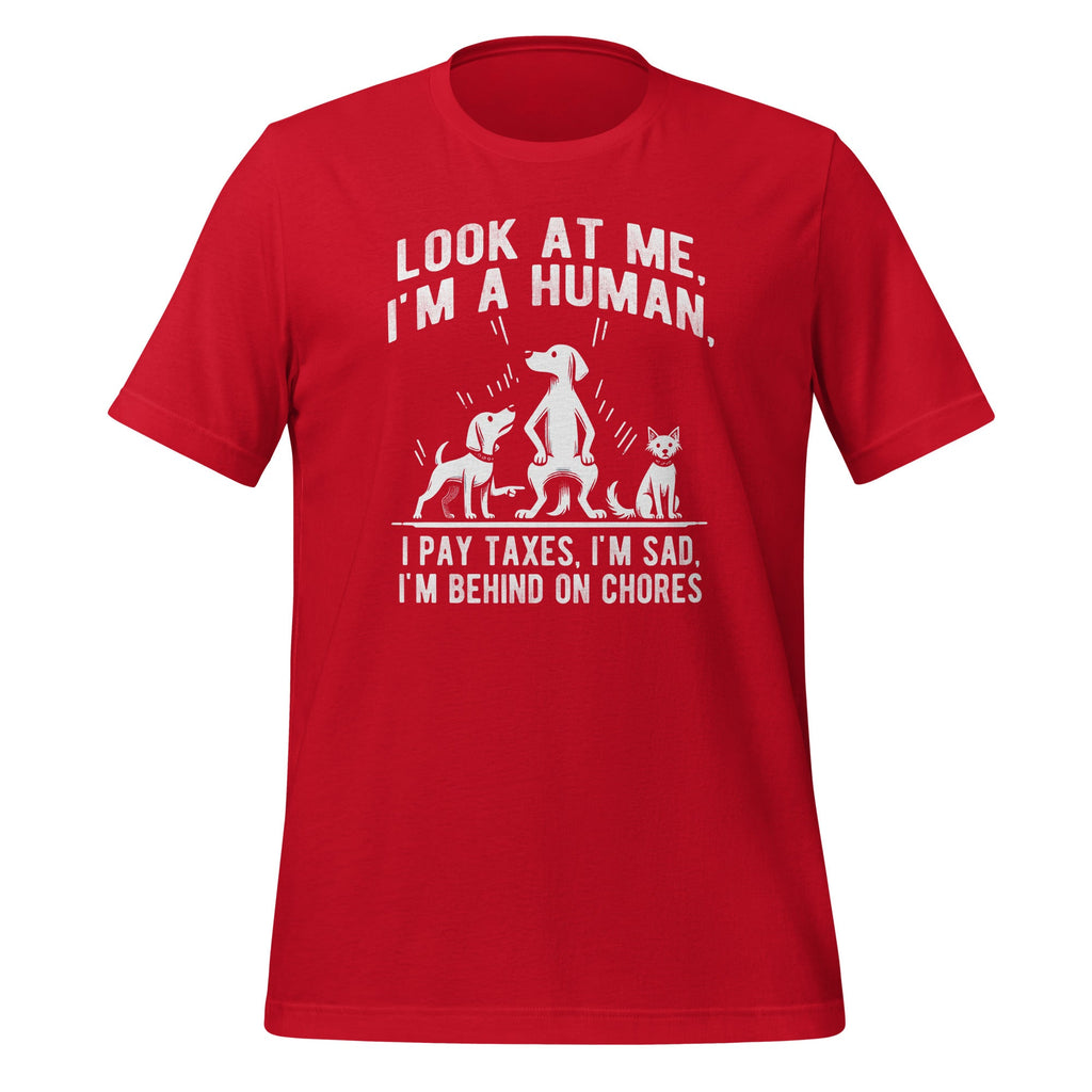 Dog Mocks Humans Funny Look At Me, I'm A Human Unisex product image 4