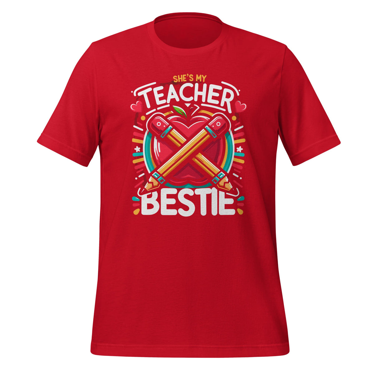 She's My Teacher Bestie Matching Teachers Best Friend product image 4