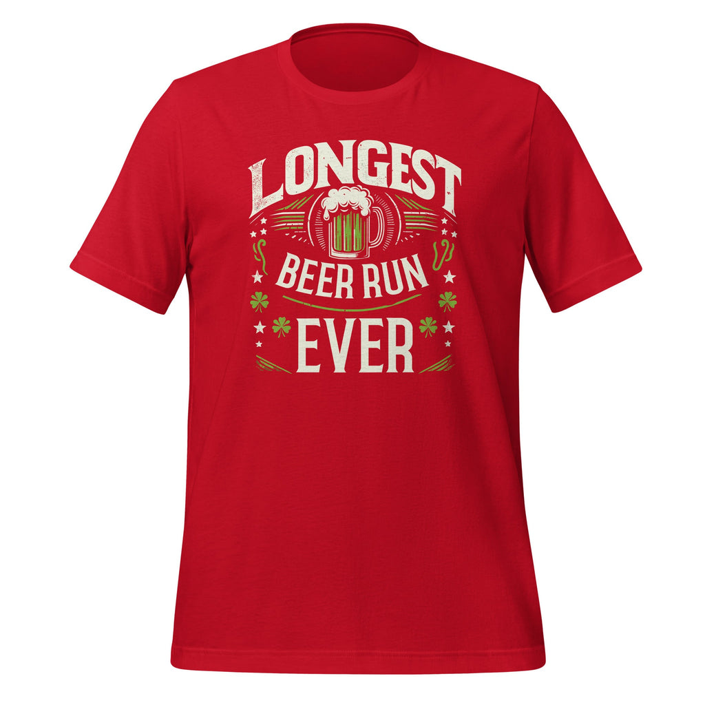 Longest Beer Run Ever St Patricks Day 5K Clover Unisex product image 4