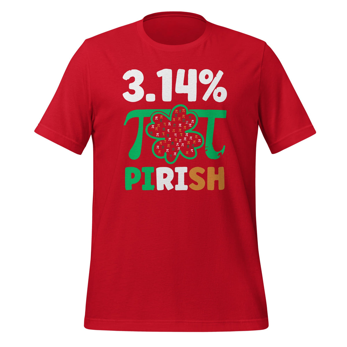 3.14% PIrish Funny St. Patricks Math Geek Pi Day Unisex product image 4