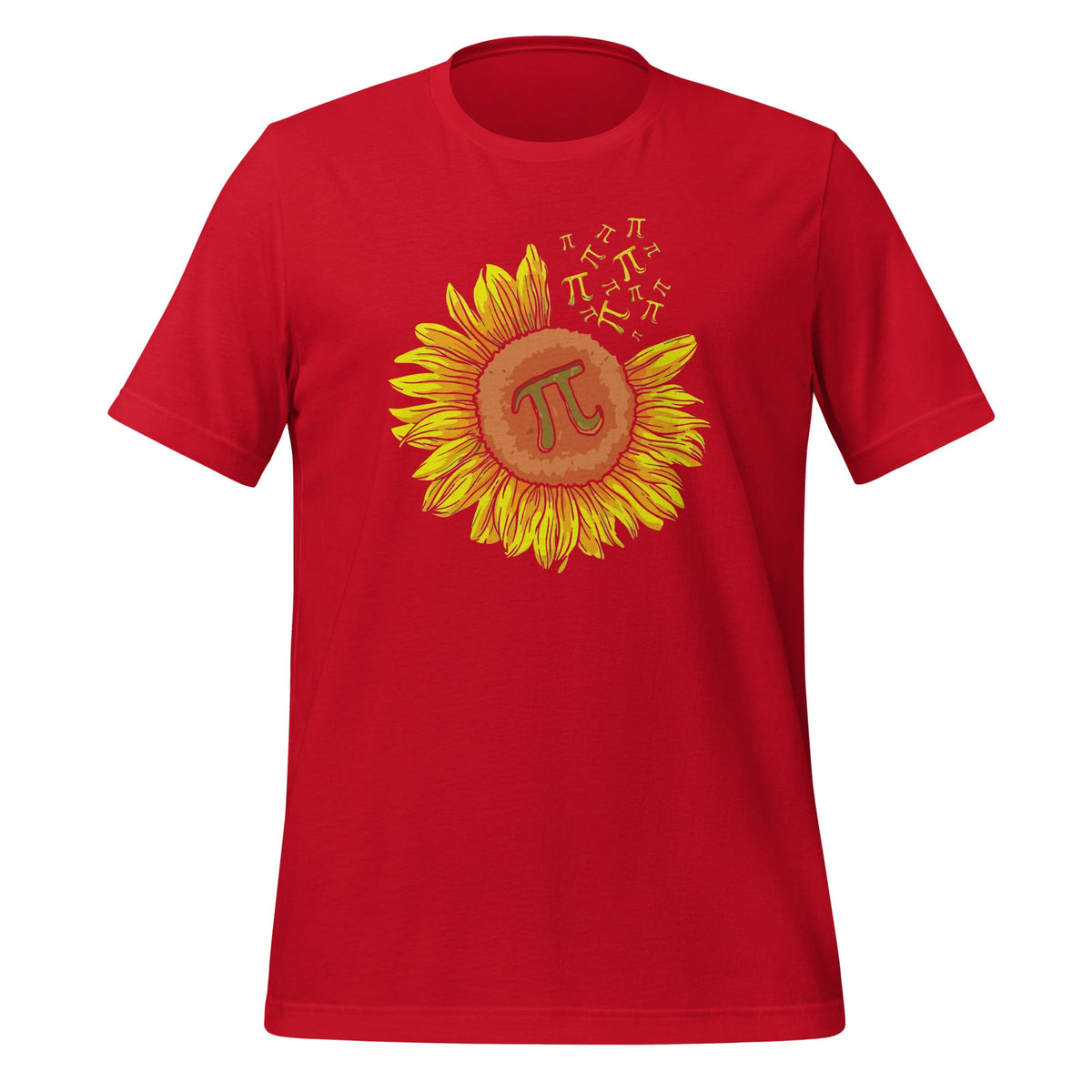 Sunflower 3.14 Pi Day Number Symbol Math Science Unisex product image 4