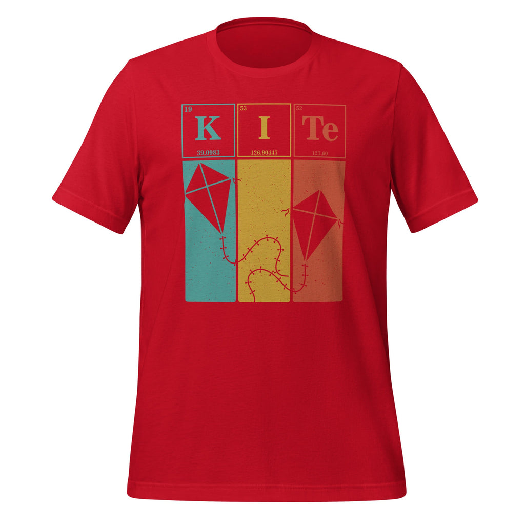 Kite Periodic Table Elements Flying Outdoors Retro Unisex product image 4