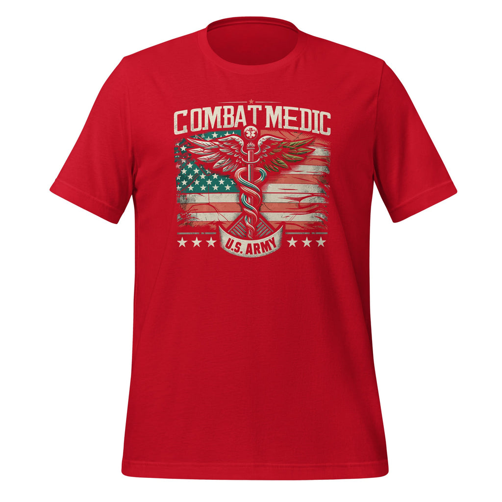 Combat Medic Veteran Medical Military Flag Vintage American product image 4