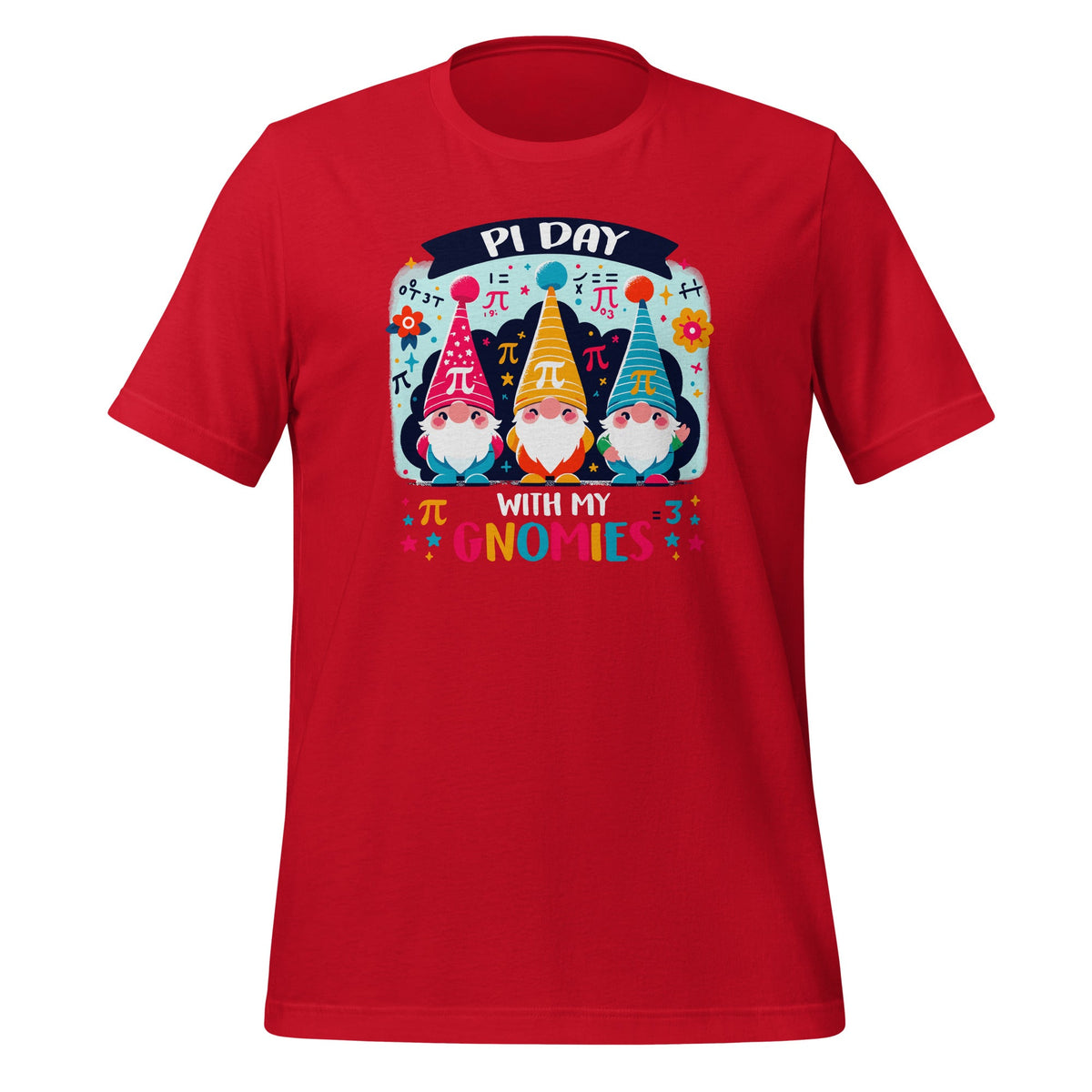 Pi Day With Gnome Teacher Teaching Gnomie Lovers Unisex product image 4