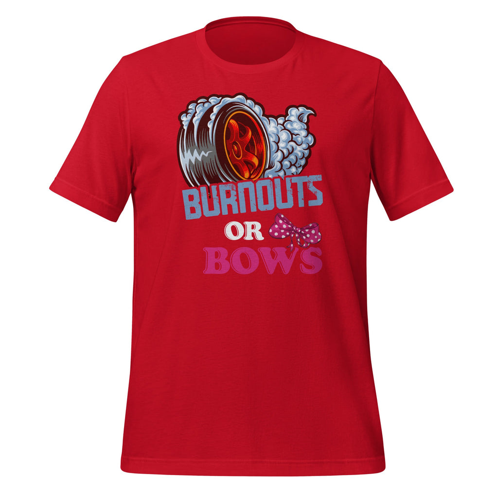 Burnouts or Bows Gender Reveal - Dad Mom Witty Party product image 4