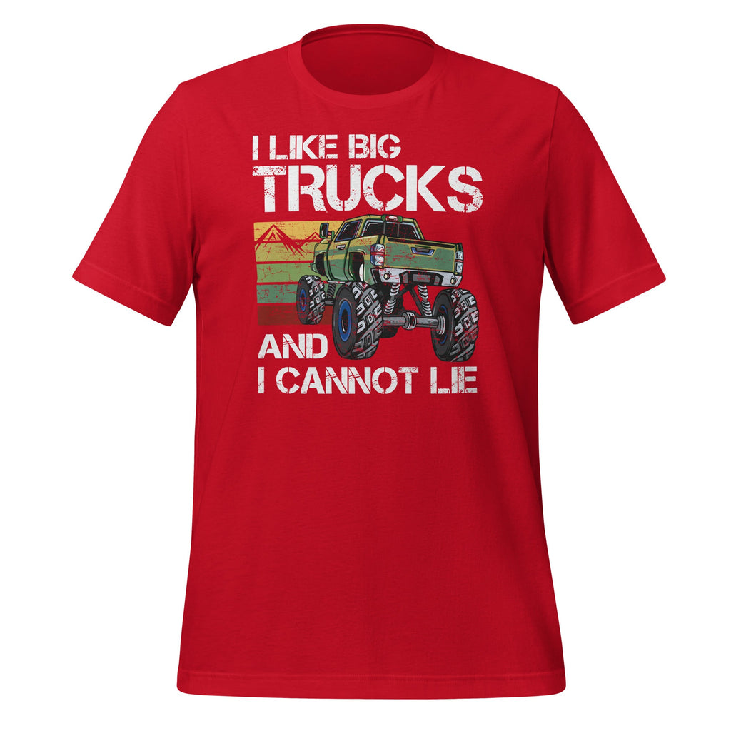 I Like Big Trucks and I Cannot Lie - Vintage Retro Truck product image 4