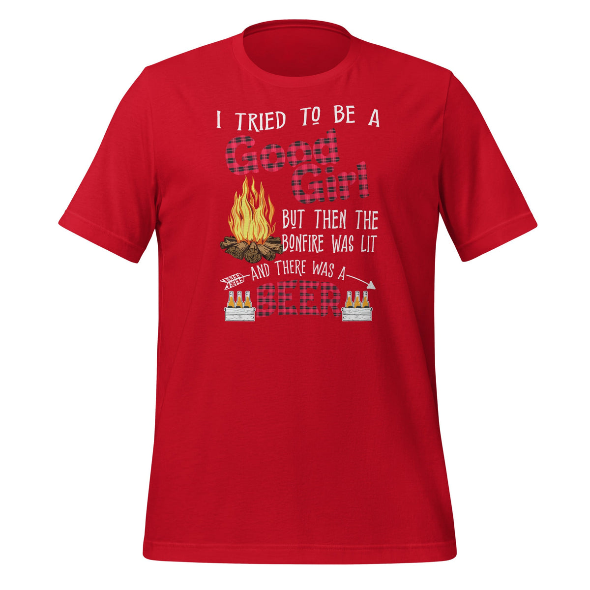 I Tried To Be A Good Girl But Then The Bonfire Was Lit Beer product image 4