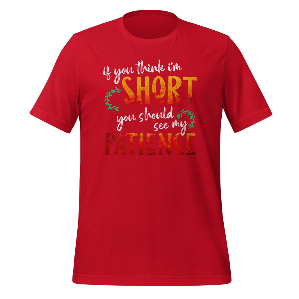 If You Think I'm Short Should See My Patience - Quote product image 4