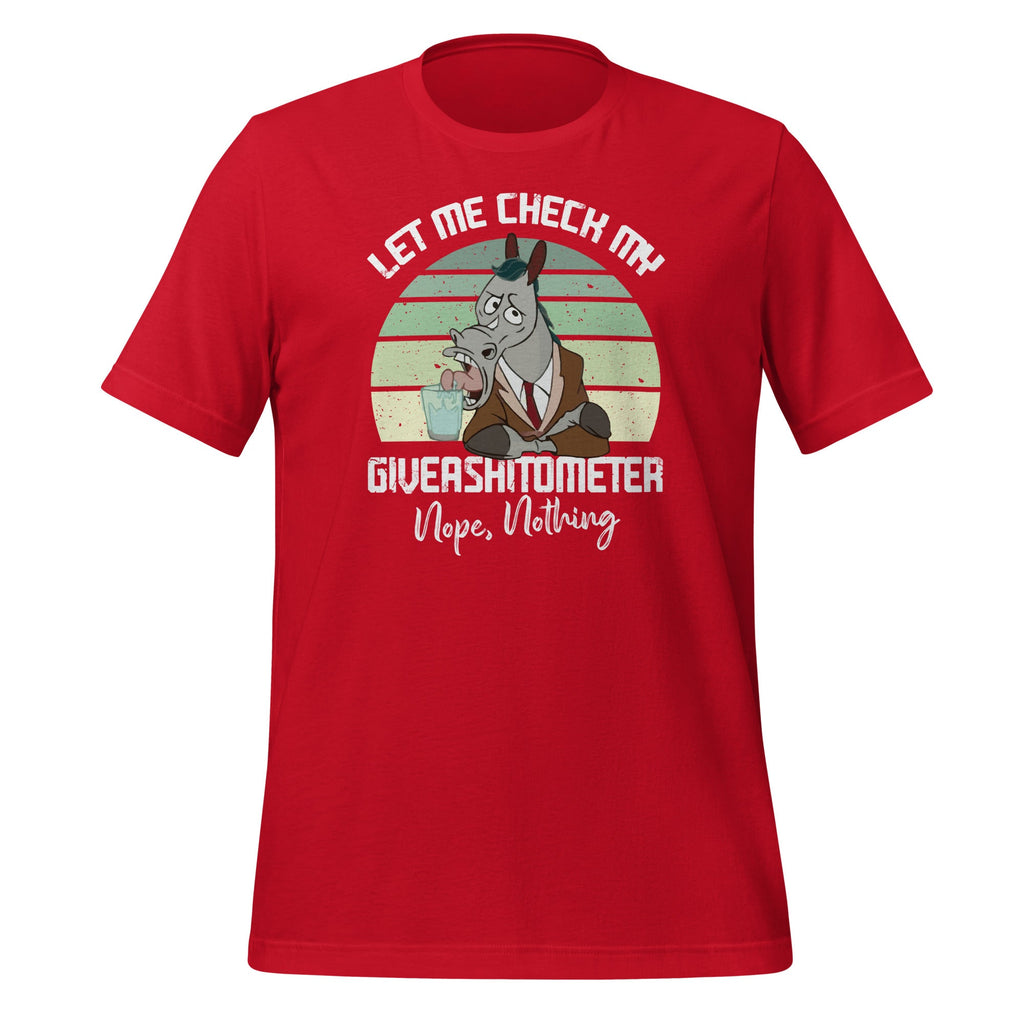 Let Me Check My Giveashitometer Nope Nothing - Funny Horse product image 4