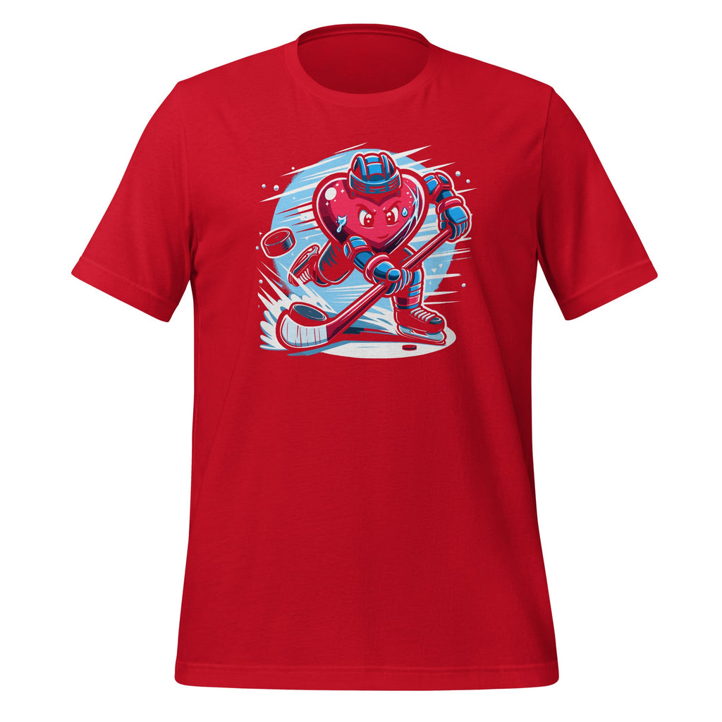 Heart Showing Ice Hockey Skills Valentines Day Sports product image 4