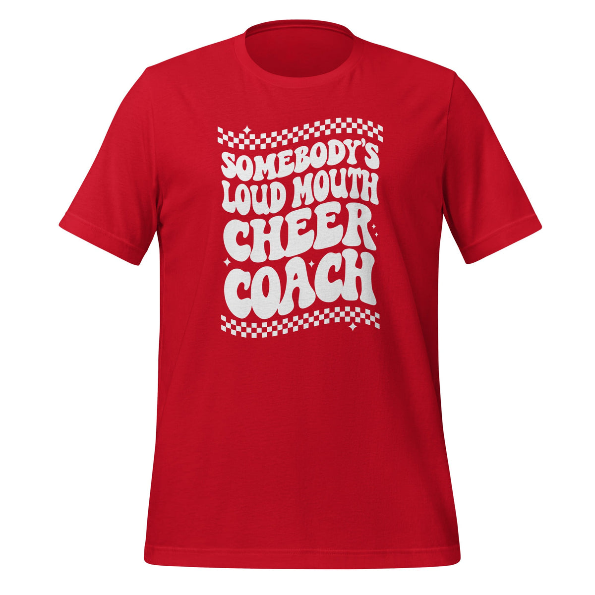 Funny Cheerleading Somebody's Loud Mouth Cheer Coach Unisex product image 4