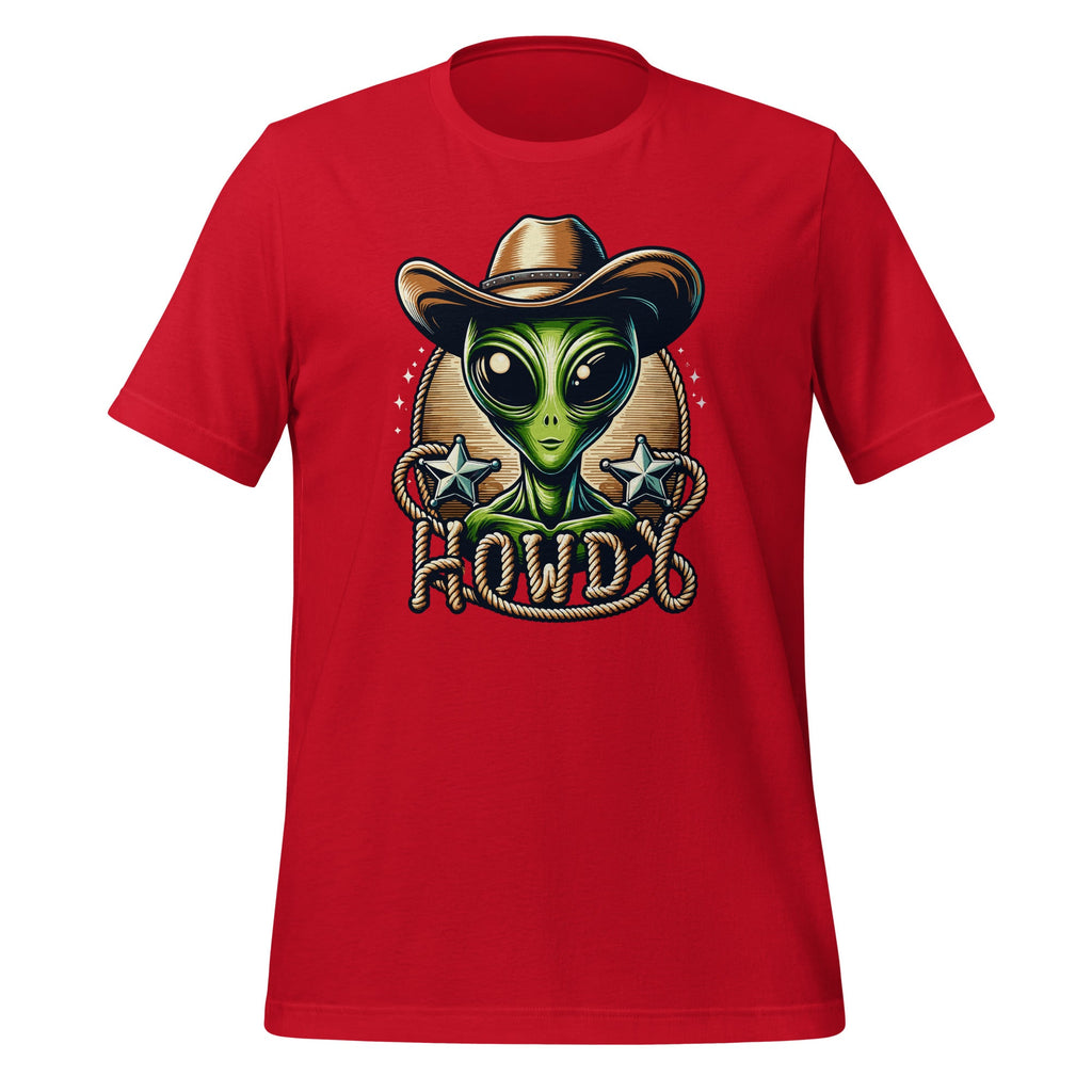 Funny Cowboy Alien Howdy Space UFO Western Rodeo Unisex product image 4