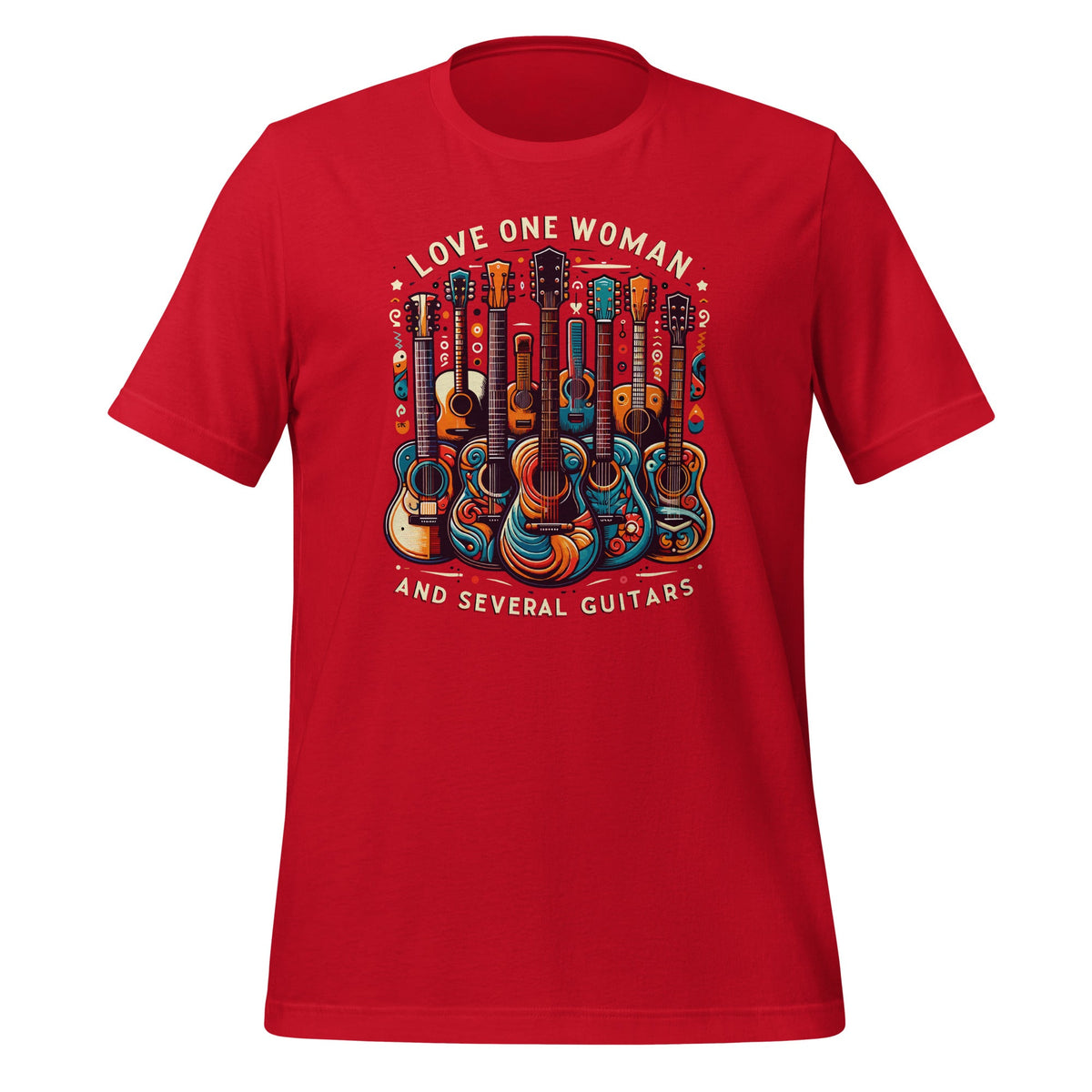 Love One Woman and Several Guitars Player Guitarist product image 4