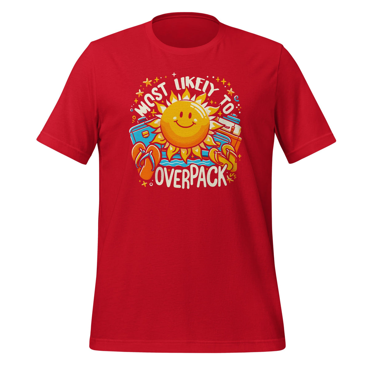 Most Likely To Overpack Family Vacation Matching Unisex product image 3