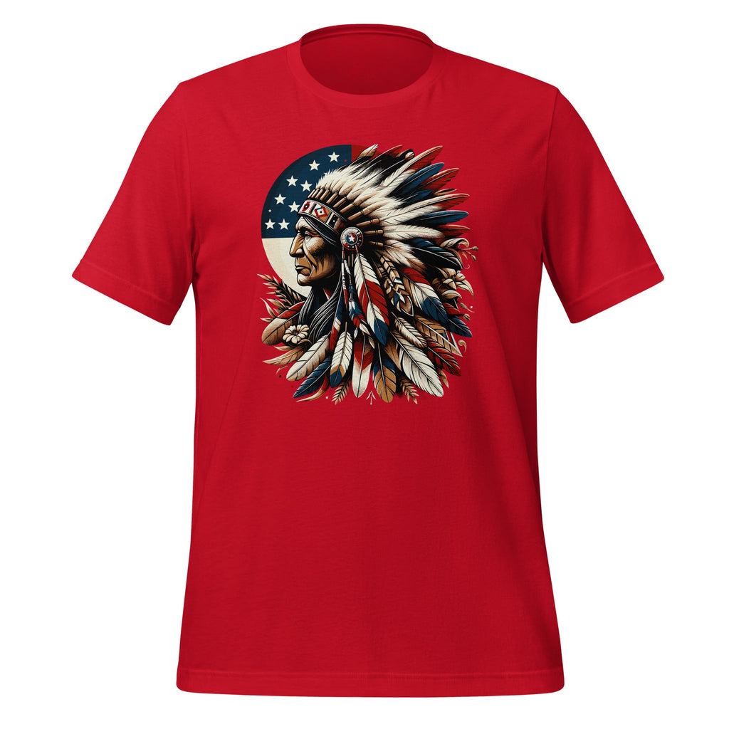 Native American Indian Chief USA Flag Indigenous Unisex product image 4