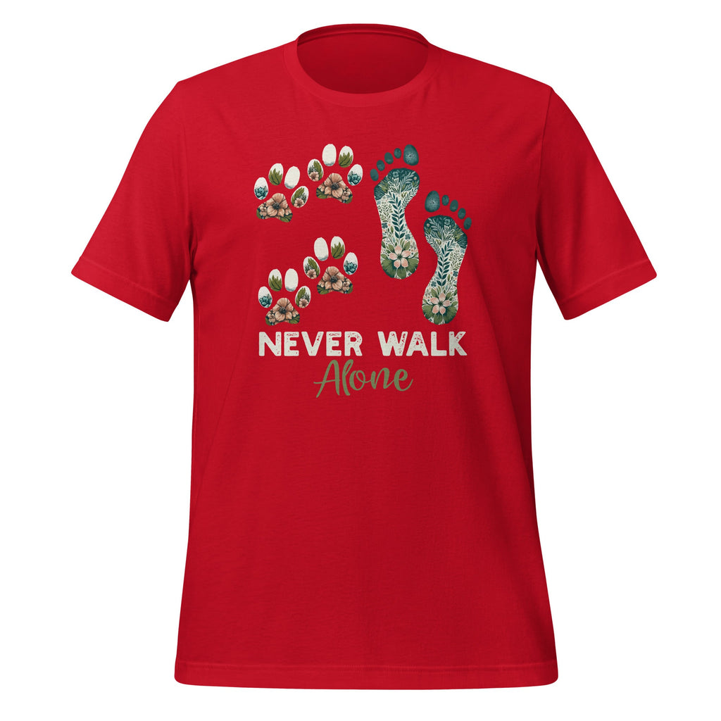 Never Walk Alone Paw Walking Dog Flower Animal Pet Lover product image 4