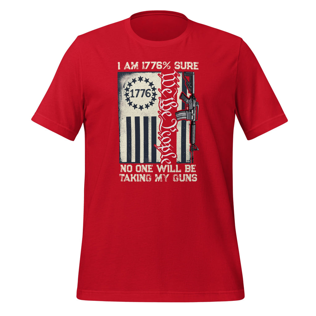 I'm 1776 Sure No One Is Taking My Guns USA Flag Patriotic product image 4