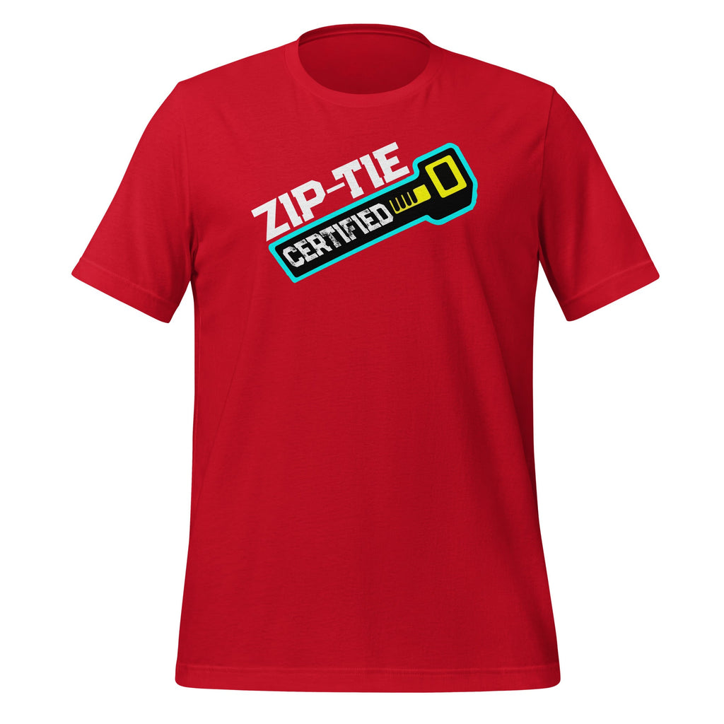 Zip Tie Certified Technician Fixing Man Funny Mechanic product image 4